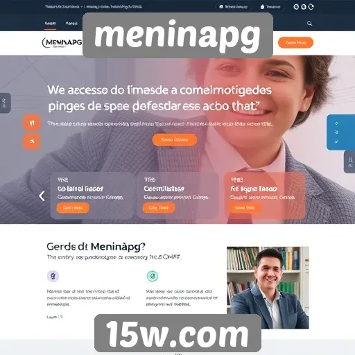 navegação intuitiva do site meninapg facilita a experiência do usuário